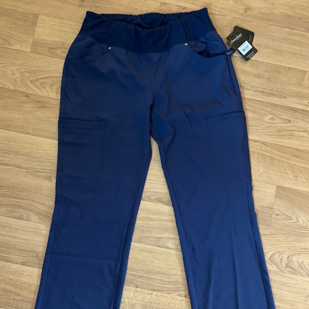 Cherokee navy scrub pant small